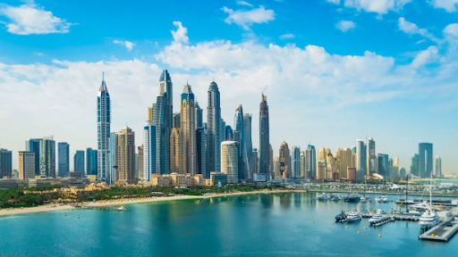 Dubai skyline showcasing potential for career opportunities through the Freelance Visa initiative.